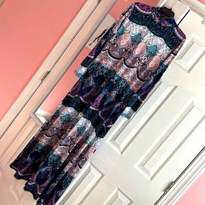 NY&C Long Sleeve Maxi Dress